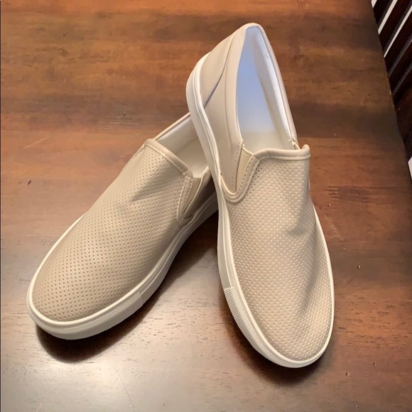 chellysun slip on running flat sneakers